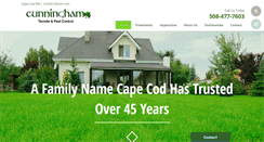 Desktop Screenshot of cunninghampestcontrol.com