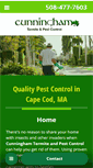 Mobile Screenshot of cunninghampestcontrol.com